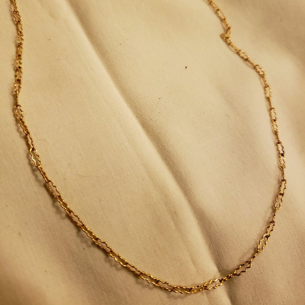 1928 Jewelry Company simple gold necklace